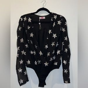BuddyLove bodysuit black/silver